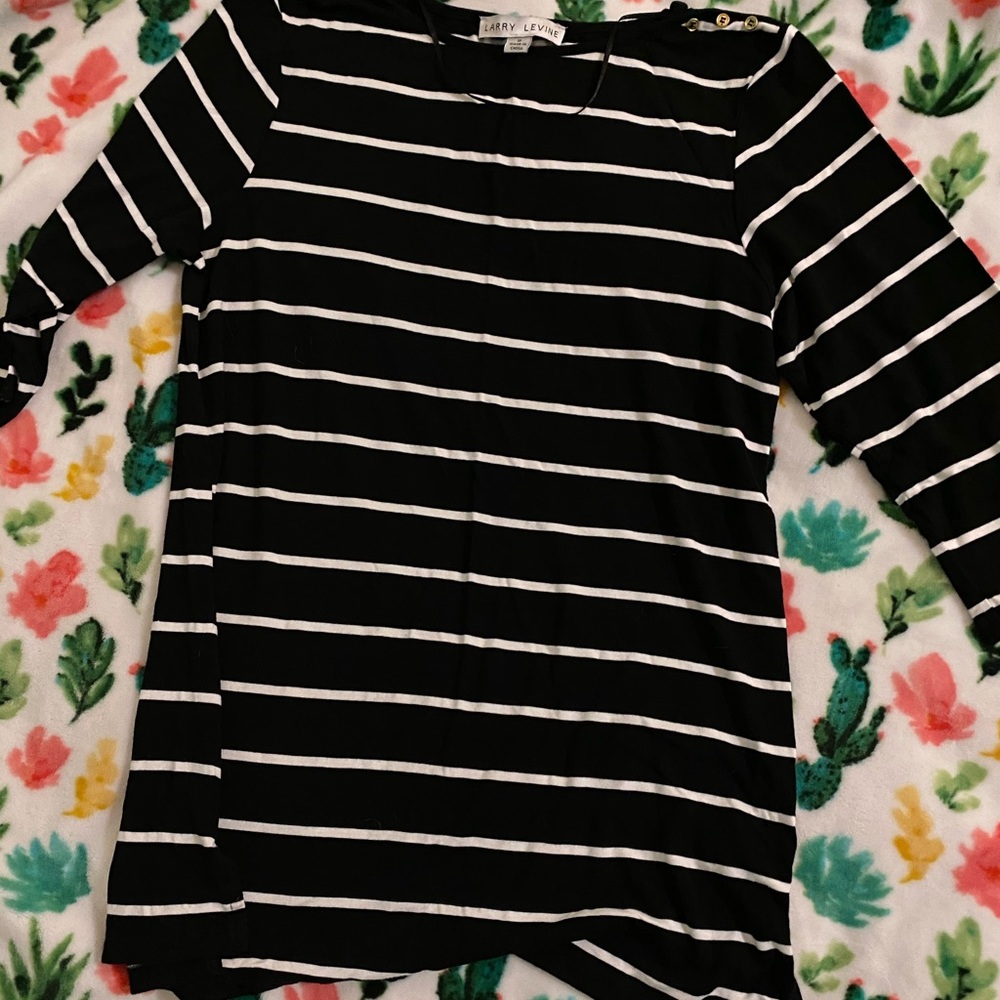 striped blouse